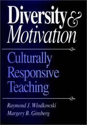 Cover of Diversity and motivation by Raymond J. Wlodkowski
