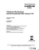 Front cover of Chemical, Biochemical, and Environmental Fiber Sensors VII by Annamaria V. Scheggi