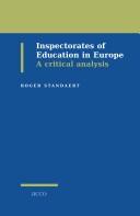 Front cover of Inspectorates of education in Europe by Roger Standaert