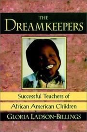Front cover of The dreamkeepers by Gloria Ladson-Billings