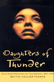 Cover of Daughters of thunder by Bettye Collier-Thomas