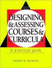Front cover of Designing and assessing courses and curricula by Robert M. Diamond