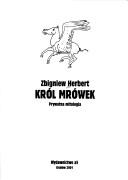 Cover of Król mrówek by Zbigniew Herbert
