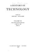 Front cover of A history of technology by Charles Joseph Singer
