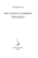 Cover of Tra Convivio e Commedia by Andrea Mazzucchi