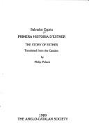 Front cover of Primera historia d'Esther by Salvador Espriu