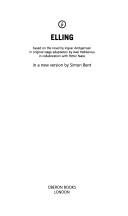 Cover of Elling by Simon Bent