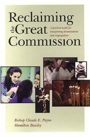Front cover of Reclaiming the great commission by Claude E. Payne