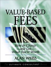 Cover of Value-based fees by Alan Weiss