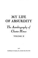 Front cover of My Life of Absurdity by Chester Himes