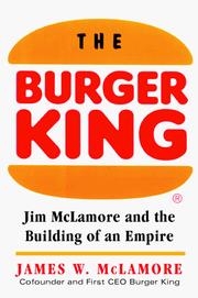 Cover of The Burger King by James W. McLamore