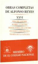 Front cover of Obras completas de Alfonso Reyes by Reyes, Alfonso