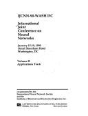 Front cover of Proceedings of the Winter, 1990, International Joint Conference on Neural Networks by Maureen Caudill