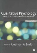 Cover of Qualitative psychology by Jonathan A. Smith