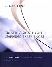 Cover of Creating Significant Learning Experiences by L. Dee Fink