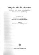 Front cover of Der weite Blick des Historikers: Einsichten in Kultur-, Landes- und Stadtgeschichte; Peter Johanek zum 65. Geburtstag by Peter Johanek