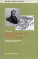 Front cover of Alexander von Humboldt und Spanien im 19. Jahrhundert by Sandra Rebok