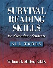 Front cover of Survival reading skills for secondary students by Wilma H. Miller