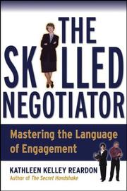 Cover of The Skilled Negotiator by Kathleen Reardon