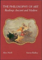 Front cover of The philosophy of art by Alex Neill