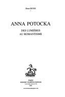 Cover of Anna Potocka by Henri Rossi