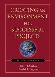 Cover of Creating an Environment for Successful Projects by Robert Graham