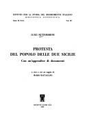 Front cover of Protesta del popolo delle due Sicilie by Luigi Settembrini