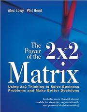 Cover of The power of the 2x2 matrix by Alex Lowy