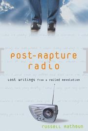 Front cover of Post-Rapture Radio by Russell Rathbun