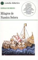 Front cover of Milagros de Nuestra Señora by Berceo, Gonzalo de