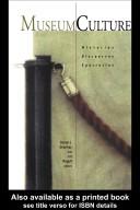 Cover of Museum culture by Daniel J. Sherman