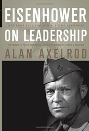 Front cover of Eisenhower on Leadership by Alan Axelrod