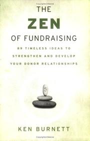 Cover of The Zen of Fundraising by Ken Burnett