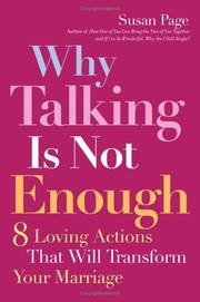 Front cover of Why Talking Is Not Enough by Susan Page
