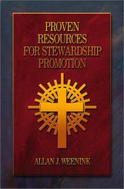 Front cover of Proven Resources for Stewardship Promotion by Allan J. Weenink