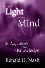 Cover of The light of the mind by Ronald H. Nash