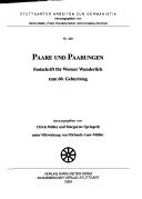 Cover of Paare und Paarungen by Ulrich Müller
