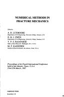 Cover of Numerical Methods in Fracture Mechanics by A. R. Luxmoore