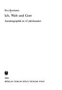 Cover of Ich, Welt und Gott by Eva Kormann