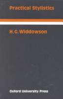Cover of Practical Stylistics by H. G. Widdowson