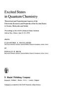 Front cover of Excited states in quantum chemistry by NATO Advanced Study Institute (1978 Kos, Greece)
