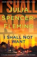 Front cover of I shall not want by Julia Spencer-Fleming