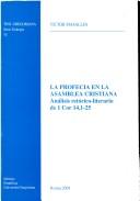 Front cover of La profecı́a en la asamblea cristiana by Victor Masalles