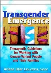Cover of Transgender Emergence by Arlene Istar Lev