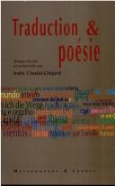 Cover of Traduction & poésie by Inês Oseki-Dépré
