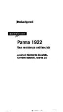 Cover of Parma 1922 by Nanni Balestrini