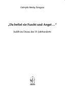 Front cover of "Da befiel sie Furcht und Angst" by Gabrijela Mecky Zaragoza