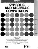 Front cover of ISSAC '90 by European Computer Algebra Conference (1990 Toyko, Japan)