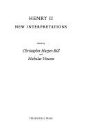 Cover of Henry II by Christopher Harper-Bill