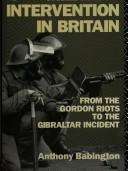 Front cover of Military intervention in Britain by Anthony Babington